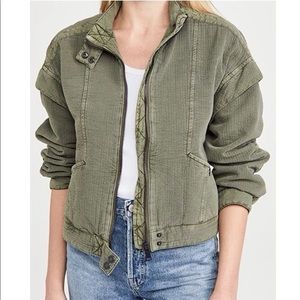 Free People Florence Bomber Jacket BNWT